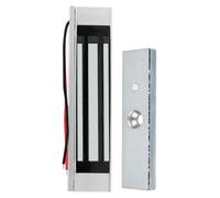 Verrou magnétique pour porte, capacité de 180 kg, 12V, système de sécurité anti-effraction, en aluminium