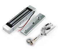 Verrou magnétique pour porte, capacité de 180 kg, système de sécurité anti-effraction, mode normalement fermé (NC), en acier inoxydable