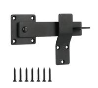 Verrou Porte Coulissante Serrure Volet, Loquet de Porte de Grange Coulissante pour Animaux de Compagnie, Salle de Bain, Garage, Fenêtre