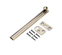 Verrou Porte Exterieur Boulons tout en cuivre de 2/3/4/6/8 pouces, serrure porte montée Surface, solide for le matériel domestique, serrures coulissantes sécurité(6 inch Green bronze)