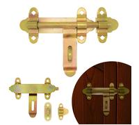 Verrou Porte Exterieur Universel en Acier, 300mm Galvanisé, Résistant aux Intempéries - Idéal pour Garages, Portails, ADGO