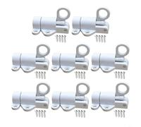 Verrou Ressort pour heavy-duty pour et pour fenêtres Verrou Ressort(6) | Pêne automatique, alliage aluminium, finition blanche, anti-rayures, pour idéal et fenêtres
