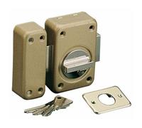 Verrou V136 à bouton cylindre L.40mm ASSA ABLOY
