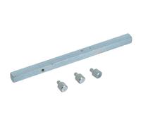 Verrou volet roulant traditionnel à targette 8x8 mm - acier zingué