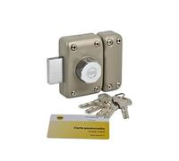 Verrou YV26BT 40 6 goupilles 23mm 5 clés réversibles