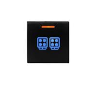 Verrouillage Autobloquant Bouton Poussoir Pour Corolla bouton poussoir interrupteur lumière ambre chauffage(LED WORK LIGHT)