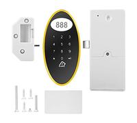 Verrouillage du clavier électronique avec écran tactile numérique | Serrure sans ran tactile numérique avec accès par carte RFID pour armoire de sauna, casier de salle de sport, constru
