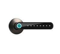 verrouillage intelligent, Serrure électronique intelligente double mode rechargeable USB(Brown (Digital))
