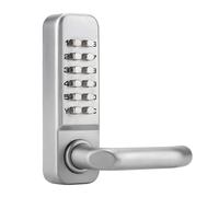Verrouillage par mot de passe, combinaison de code à 1-11 chiffres, serrure de porte à came en alliage de zinc, clavier de sécurité d'entrée sans clé, pêne dormant pour portes