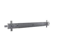 Verrouillage pour basculant/garage à essorage, 6 points de fermeture, pour cylindre à profil européen, sans cylindre.