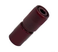 Verrouillage rapide pour meuleuse d'angle M10 - Adaptateur de mandrin de 9,5 mm - Tige hexagonale de 6,35 mm - Pour perçage de métal, coupe - Outils électriques - Rouge (9,5 + 10 + 12,7 mm)