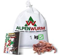 Vers de compost - Eisenia - 2 kg - Minimum 2000 individus - Sac respirant