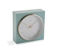 Versa Horloge de Bureau Aigue-Marine, Multicolore, ne s'applique Pas