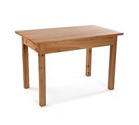 Table à Manger en Bois - VERSA - Sparrow - Rectangulaire - 4 places - Marron