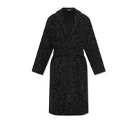 Versace - Peignoir avec motif Barocco - Homme - Vêtements de nuit et de détente - Noir - Taille: L
