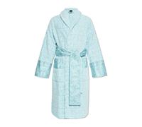 Versace - Peignoir en coton avec ceinture - Homme - Vêtements de nuit et de détente - Bleu - Taille: XL