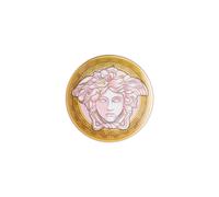 Versace Rosenthal - Assiette Plate 17cm Medusa Amplified Rose Monnaie Versace