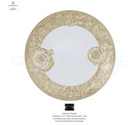 Versace Rosenthal Barocco Beige Ariette Plate Piatto Piano Ø 28 cm / 11.02 inch