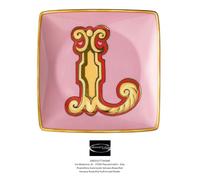 Versace Rosenthal - Holiday Alphabet - L - Tasse Carrée Plan CM 12 x 12