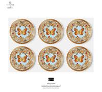 Versace Rosenthal - le Jardin De - 6 Vaisselle Étages/Beurre CM 10 - En 4.09