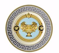 Versace Rosenthal Piatto Porcelaine Prestige Gala Le Bleu 2 18 cm