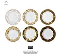 Versace Rosenthal - Set 6 Vaisselle Étages Mélanger CM 27 Medusa Prestige