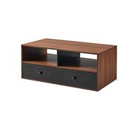 Versanora Teamson Home Henry Table Basse, Finition Noyer/Noir