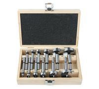 Versery-Forets forets à tige ronde en acier à haute teneur en carbone, scie cloche, charnière, outils de travail de calcul Forstner, 10-50mm, ensemble de 12 pièces 1 Set