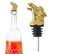 Verseur À Vin Arrêt De Cocktail Année Du Cheval Verseur Alcoolique | Distributeur De Pour Hommes Papa Restaurant Bar Maison Fête Cocktail Anniversaire Dispositif d'induction de vin doré