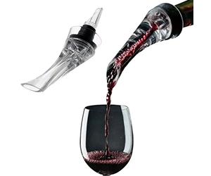 Verseur d'aérateur de vin en acrylique, verseur d'aération Premium, bouchon de carafe de vin rouge, bouchon de bec, distributeur de bouche de bouteille, bec de carafe 1Pcs