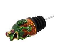 Verseur de Bouteille Grenouille en Alliage, Précis Goutte | Vert Décoratif, Forme Unique, Facile à Nettoyer, pour Fêtes de Fin D’année et Petite Surprise de Noël