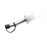 Verseur de vin en acier inoxydable avec bouchon anti-poussière | Distributeur de verseur de vin multifonction, bouche de bouteille avec bouchons