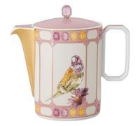 Verseuse à café Idyllia, Porcelaine, Motif imprimé cristal, oiseau, Multicolore OS
