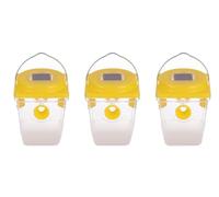Version améliorée Piege Frelon Asiatique, Piege A Guepes Et Frelons Exterieur À Suspendre Vivant à Double Canal, Kit Piège A Frelon Asiatique Selectif pour Bouteille Plastique Interieur, Réutilisable