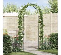 Vert Arches treillages & pergolas de jardin - Arche de jardin Floral Vert 115x37x231 cm C26418
