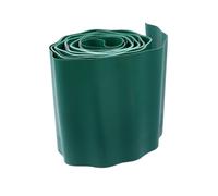 Vert Clôture de Bordure Paysagère Rouleau Flexible, en Plastique PP | Massifs et Bordures Nettes, Retient Terre et Paillis, Préparation Minimale, Style Simple