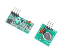 Vert Module Émetteur 433mhz 10 Pièces sans Fil | Pcb, Envoi de Chaînes, Facile à Utiliser, pour Alarme Antivol et Liaison Radio