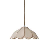VERTBAUDET Abat-jour fleur en tissu pour suspension écru TU