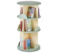 Bibliothèque tournante ARC-EN-CIEL vert sauge TU