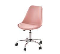 VERTBAUDET Chaise De Bureau Enfant À roulettes Métal Rose TU