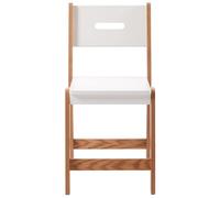 VERTBAUDET Chaise Enfant, Assise Bois Blanc/Bois TU
