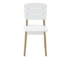 VERTBAUDET Chaise Maternelle Outdoor/Indoor Tropicool Blanc TU