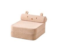 Chauffeuse enfant en sherpa Ourson camel TU