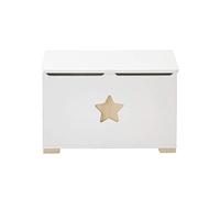 VERTBAUDET Coffre À Jouets Bois BLANC/BOIS TU