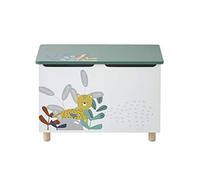 Coffre à jouets Jungle Paradise blanc / vert TU