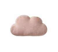 VERTBAUDET Coussin Nuage en Gaze De Coton Déhoussable Rose poudré TU