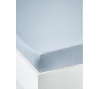 VERTBAUDET Drap-Housse uni Enfant Bleu Clair 90X200
