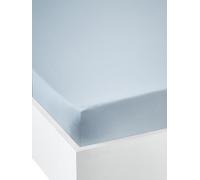 VERTBAUDET Drap-Housse Uni Enfant Coton Évolutif Bleu Clair 90X190