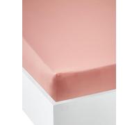 VERTBAUDET Drap-Housse Uni Enfant Coton Évolutif Corail 90X190