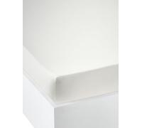 VERTBAUDET Drap-Housse Uni Enfant Coton Évolutif Ecru 90X190